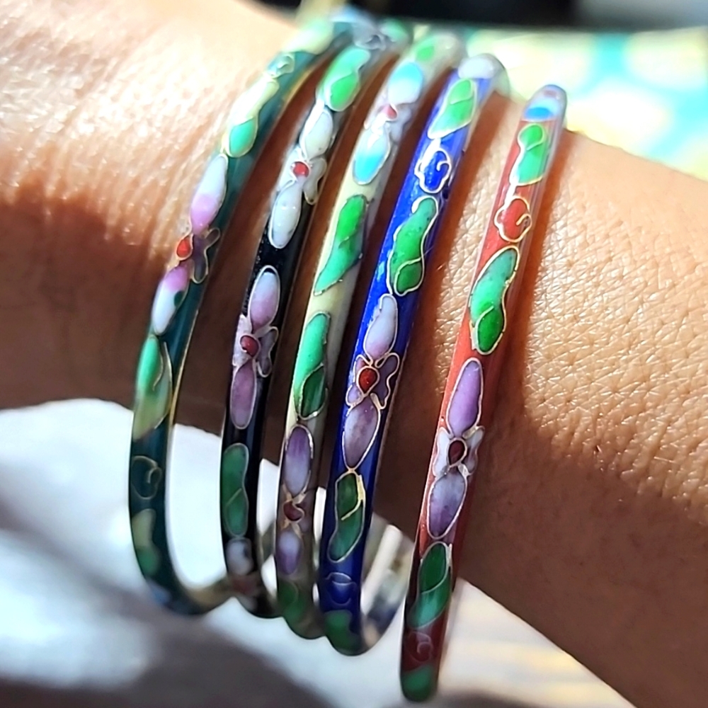 Vintage CHINESE Bangle Set